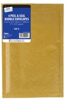 Bubble envelopes-size D-180x265mm-pk4