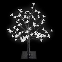 48 White LED blossom tree-45cm