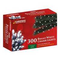 300 White LED chaser lights
