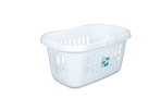 Ice white hipster laundry basket