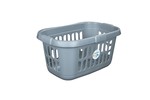 Silver hipster laundry basket