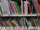 COLOUR/ACTIVITY/PUZZLE BOOKS
