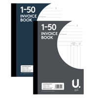 Invoice book 1-50