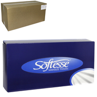 Softese mansize tissues-white-pk75