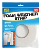 Foam weather strip