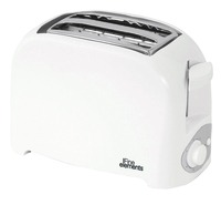 2 Slice plastic toaster-white