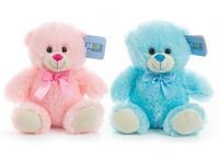 Pink/blue teddy bear-25cm