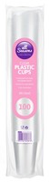 Clear plastic cups-180ml-pk100
