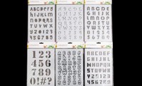 Craft letter/number stencil