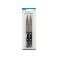 Stainless steel chef's knives-pk2