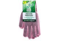 Comfort stretch garden gloves-pk2 pink