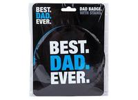 Best dad ever badge