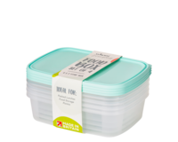 Everyday food boxes-pk4x 1ltr