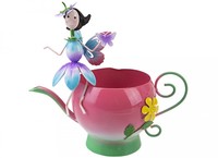 Metal fairy teapot
