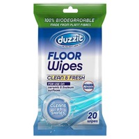 Biodegradable floor wipes-clean & freah-pk20
