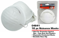 Nuisance dust masks-pk10