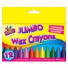 Jumbo wax crayons-pk12