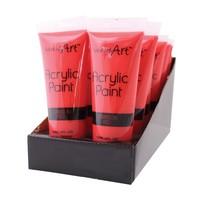 Acrylic paint-red-120ml