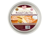 Steel cake tin-round