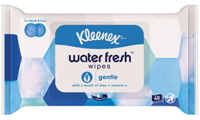 Kleenex water fresh wipes-pk40