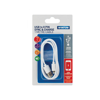 Charge lead-USB to Iphone-1m