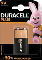 Duracell Plus 100% 9v battery
