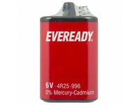 Eveready 4R25 6v battery