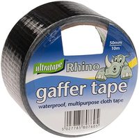 Rhino gaffer tape-black-10mtr