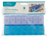 Pill box-am/pm-7 day