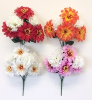 Zinnia/Carnation bush-4 assorted colours