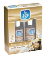 Fragrance oils-pk2-vanilla & coconut