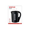 Status black kettle-1.7ltr