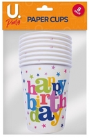 Happy birthday cups-pk8
