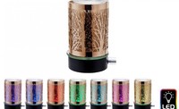 Rose gold plug in LED  colour changing aroma diffuser-Woodland
