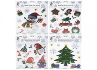 Christmas stickers-21x21cm-4astd