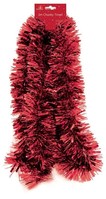 Red chunky tinsel-2mtr