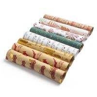 Christmas gift wrap roll-traditional-5mtr