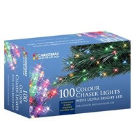 100 LED Multi colour chaser lights