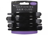 Glamour Studio sectioning hair clips-pk5