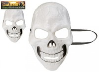 White skeleton mask