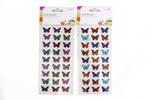 Puffy butterfly stickers-pk27