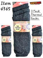 Warmeez thermal socks-3 pair pack