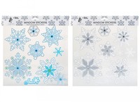 Sequin snowflake window stickers-2astd