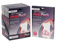 Self adhesive heat pads-feminine-pk2