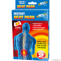 NTI Instant heat pads-pk2