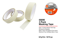 JAK Masking tape-24mmx10m-pk3