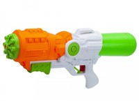 Twin shot pump action water pistol-19''