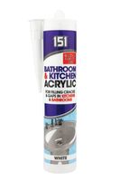 Bathroom & kitchen sealer acrylic cartridge-280ml