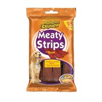 Meaty strips with beef-pk18