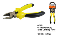 Heavy duty side cutting pliers-6''